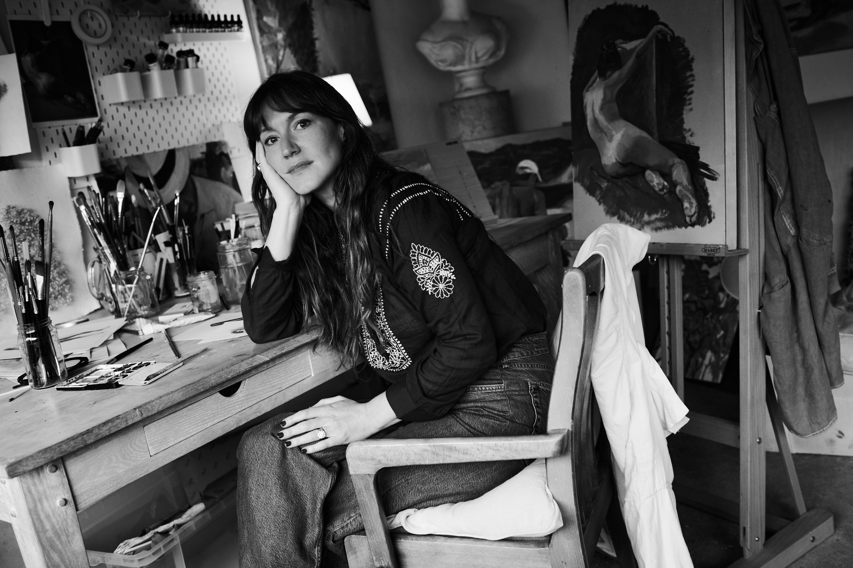 In The Studio with Mary-Claire Elliot